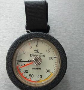 Dive Pro Tek Depth Gauge with Velcro Strap