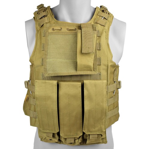 GILET TACTICAL MODULAR SYSTEM 8 poches Molle