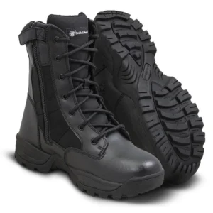 Smith and Wesson Breach 2.0 Waterproof 8" Side Zip Boot Black