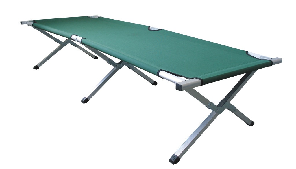 Metal camp bed best sale